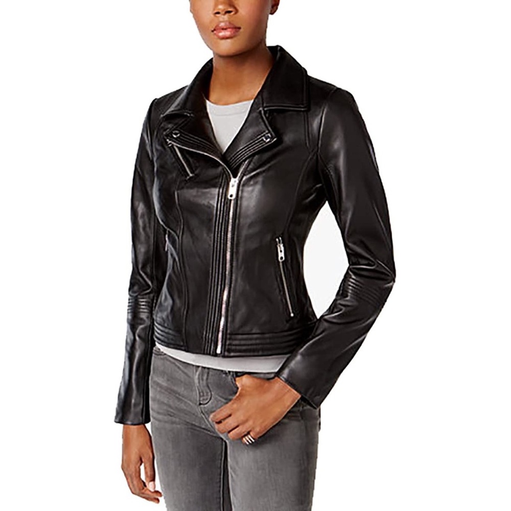 Michael Kors Genuine Leather Jacket - image 1